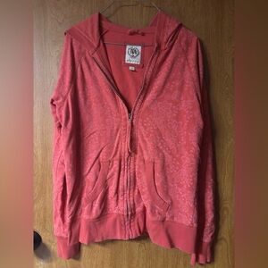 Merona Pink Floral Hoodie